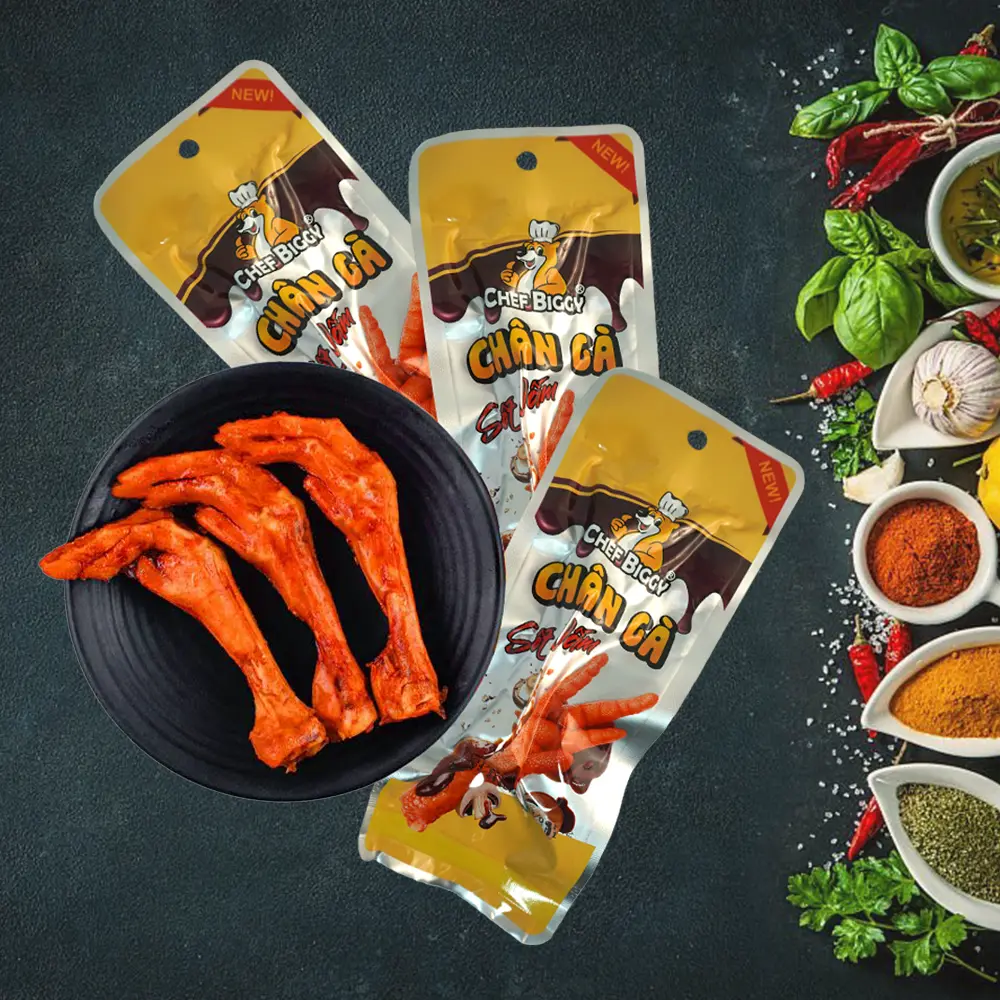 CHEF BIGGY Chân Gà 30g - Vị Sốt Nấm 